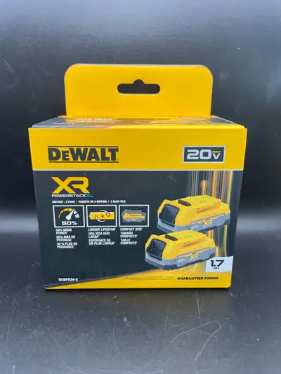 DEWALT POWER STACK 2 PACK BATTERY DCBP034 , View more