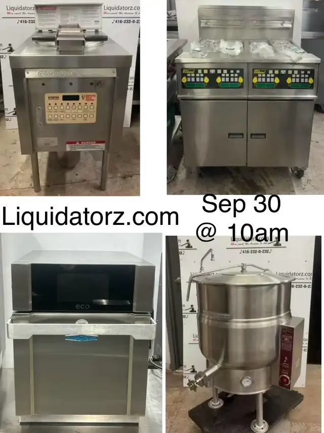 Liquidatorz.com Sep 30 @ 10am online auction Don’t miss out in Industrial Kitchen Supplies in City of Toronto - Image 2