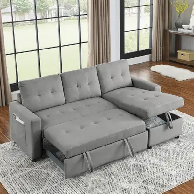 Brand New Pull-Out Sofa Bed, View more