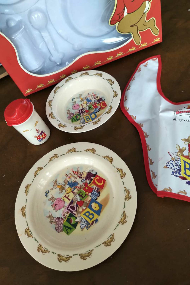Bunnykins by Royal Doulton, 5 Pc. Dinner Set in Arts & Collectibles in Stratford - Image 2