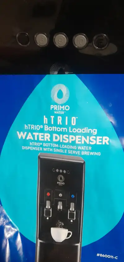 Primo bottom loading water dispenser with single serve brewing, View more