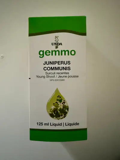 UNDA Juniper /Juniperus Communis / Gemmotherapy, 125 ml, sealed, View more