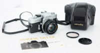 Minolta SRT 101 Réflex SLR 35mm Film Argentique, Fonctionnel