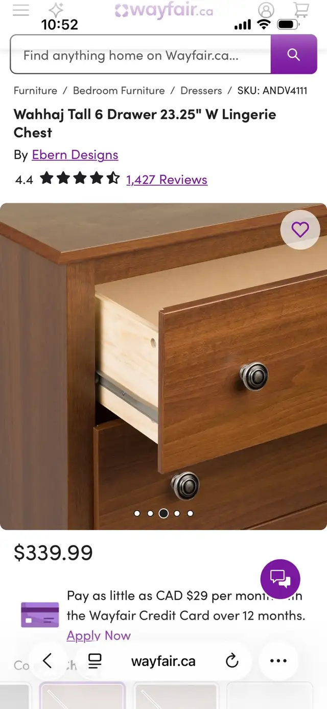 Tall dresser in Dressers & Wardrobes in Kitchener / Waterloo - Image 4