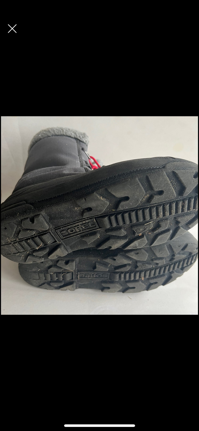 Boys size 6 Sorel Winter Boots  in Kids & Youth in Kingston - Image 4