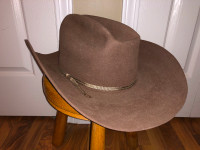 Custom Made Smithbilt Hat Co Cattleman Fur Felt Chocolate Color
