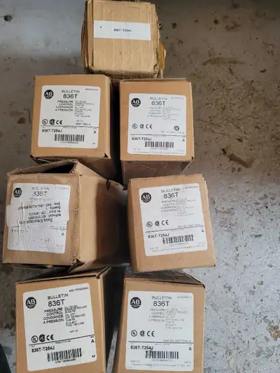 7 Allen-Bradley pressure switch 836T-T254J, View more