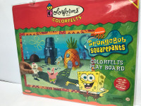 Colorforms Spongebob Squarepants Colorfelts playset NIP