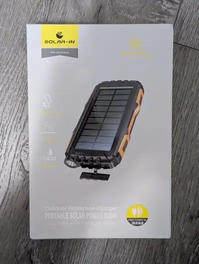 New Portable Solar Power Bank, View more