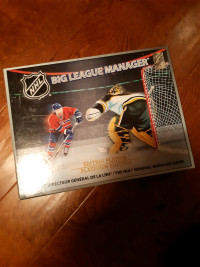 Nhl big league manager and dinosaur board games