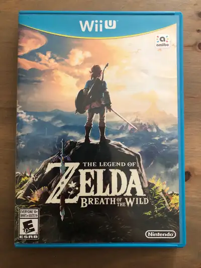 Zelda Breath of the Wild Nintendo Wii U, View more