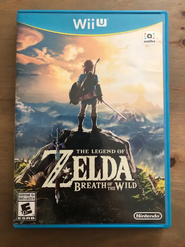 Zelda Breath of the Wild Nintendo Wii U in Nintendo Wii U in Markham / York Region - Image 2