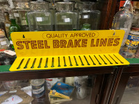 Metal Ford brake line rack 