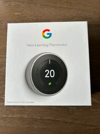 Nearly Brand-new Nest 3rd  Generation Thermostat