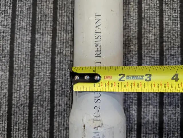 Grey 2" PVC electrical conduit in Electrical in Winnipeg - Image 3