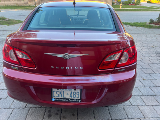 2008 CHRYSLER SEBRING TOURING  in Cars & Trucks in Markham / York Region - Image 4