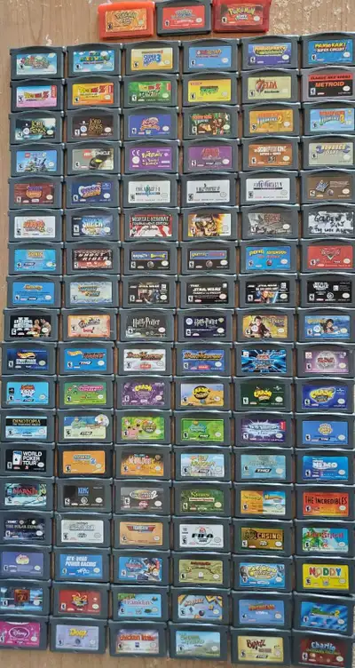 Gameboy Advance Games (111) Altered beast: guardian of the realms $30 Ant bully $10 Atlantis $15 Atv...