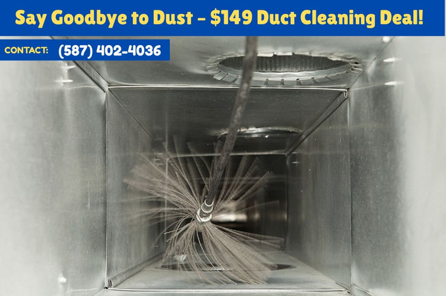 Cleaner Air. Better Health. Guaranteed Duct Cleaning Results in Other Business & Industrial in Calgary