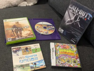 Lot of Mixed Older Retro Video Games Xbox 360, Nintendo DS, View more