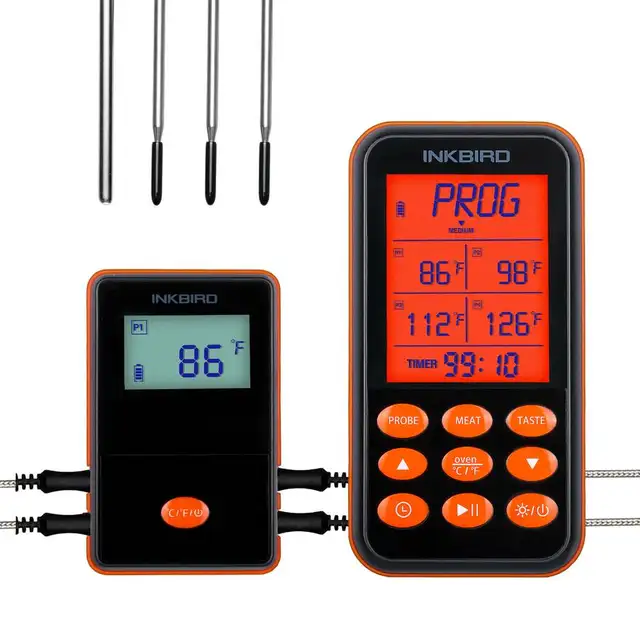 Inkbird IRF-4S Wireless Remote Meat Thermometer in BBQs & Outdoor Cooking in Mississauga / Peel Region - Image 4