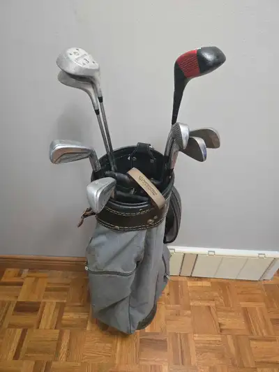 Vintage Golf Club Set with Bag, View more