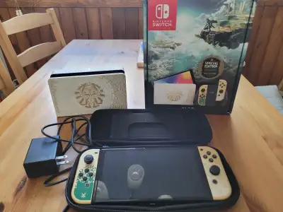 Nintendo Switch OLED Model Zelda Tears of the Kingdom, View more