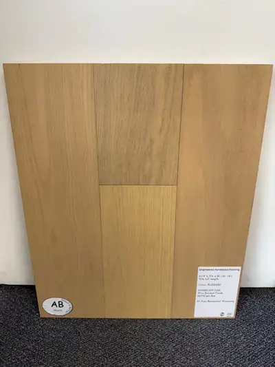 Engineered hardwood floor ($3.49/sf), View more