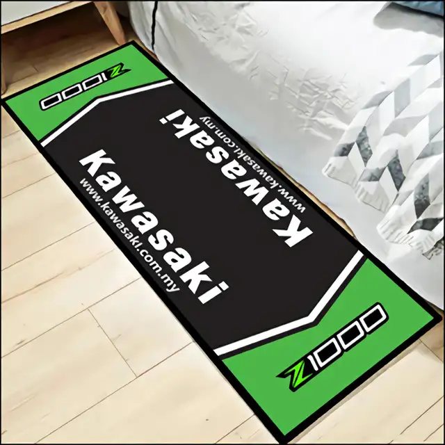 Kawasaki Ninja Racing H2 Monster Energy display Carpets Rug Mat in Other in Barrie - Image 6