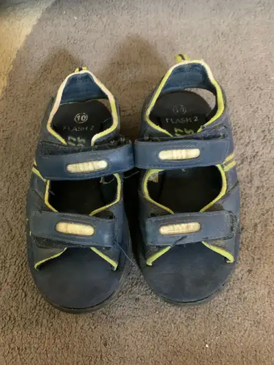 Kids size 10 sandals , View more