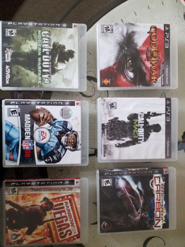 PLAY STATION 3 VARIOUS USED GAMES AND 2 NEW SEALED GAMES in Sony Playstation 3 in Markham / York Region - Image 2