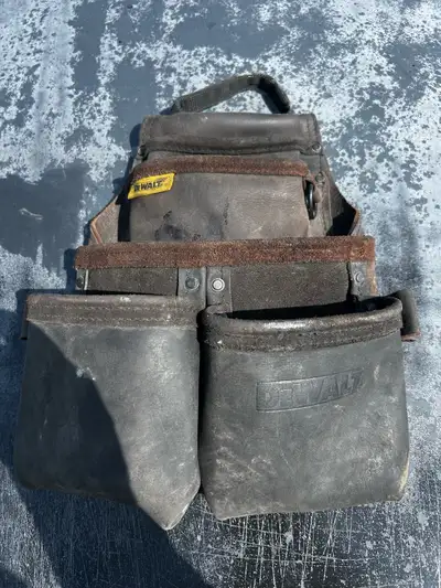 Dewalt Leather Tool Pouch and Suspenders, View more