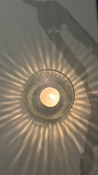 Tea light glass candle holders, 18x, View more