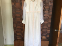 Robe de mariée Vintage avec voile