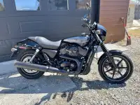 Moto Harley-Davidson street Xg 750, 2019, noir