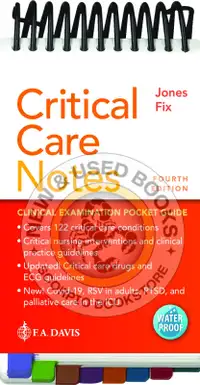 Critical Care Notes 4E Jones 9781719650373