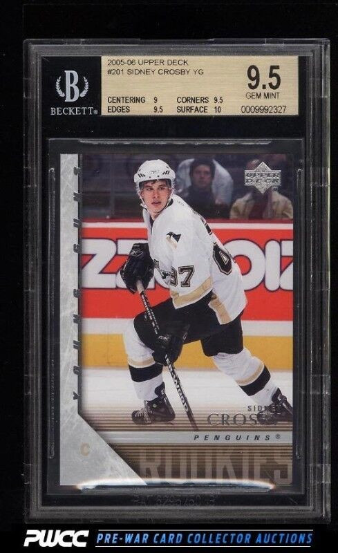 SIDNEY CROSBY - 05-06 YG ROOKIE - BGS 9,9.5, PSA 9,10 + OtherRCs in Arts & Collectibles in City of Halifax - Image 4