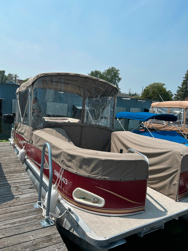 22ft Pontoon in Powerboats & Motorboats in Cornwall - Image 3
