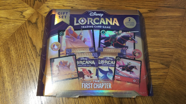 Disney's Lorcana Set 2 Rise of the Floordborn in Toys & Games in Kingston