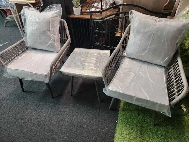 3 Pieces Patio Set - Early Bird Sale in Patio & Garden Furniture in Markham / York Region - Image 5