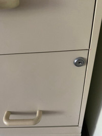 2-Drawer Locking Filing Cabinet x 2