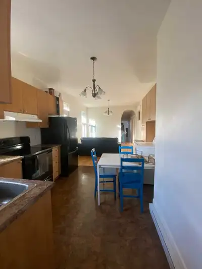 Chambre disponible dès le 1er Février Quartier Jean Talon La chambre se libère dans un chouet' appar...