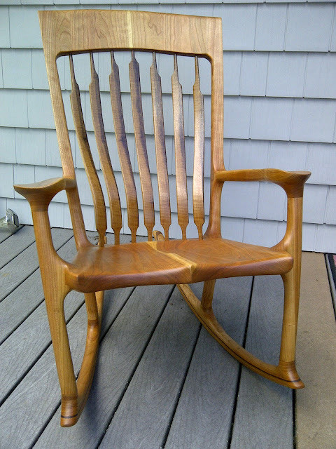 Plans, templates and jigs to make Maloof Style Rocker in Hobbies & Crafts in Bedford