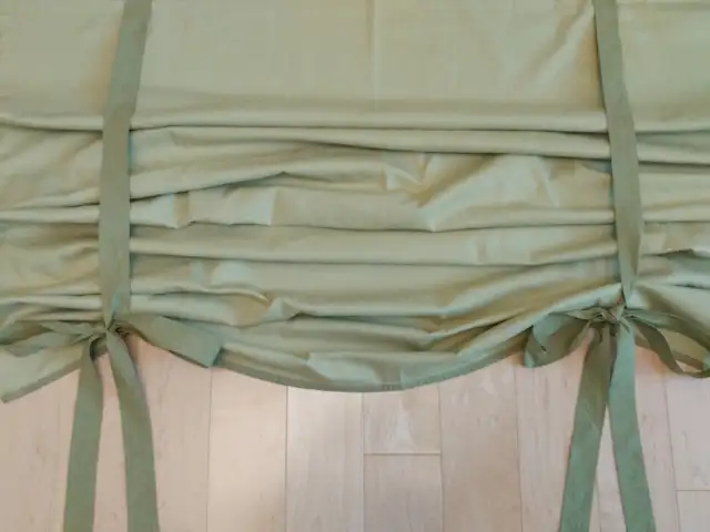 NEW 100% Cotton Olive shade curtains 45 x 63"63234963148545121