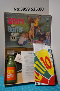 Jeu vintage spin the bottle 1968