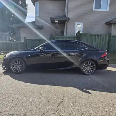 Lexus Is 350 F sport Good condition 166,000km Black Asking 19,500 Call for questions 780 991-7434