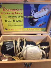 Antique Shoe Shine kit
