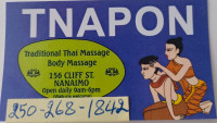 TNAPON Traditional Thai Massage 156 Cliff Street, Nanaimo