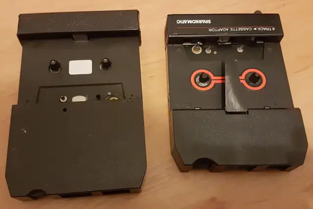 8 track player, blank tapes, cassette adaptors in Stereo Systems & Home Theatre in Sudbury - Image 6
