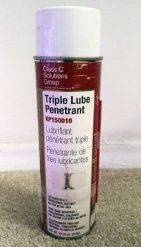 Triple Lube Penetrant Aerosol KP150010 - removes rust grease oil