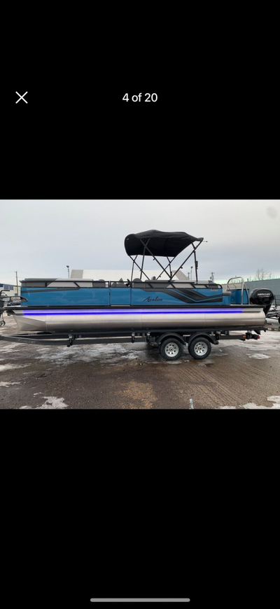 2023 Avalon CRB Platinum edition 24 ft pontoon boat for sale. 90 hp Mercury outboard Has additional...